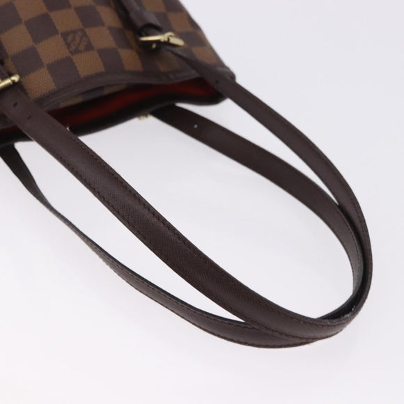 LOUIS VUITTON Damier Ebene Marais Shoulder Bag N42240 LV Auth 193965V