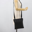 GUCCI GG Canvas Shoulder Bag Black Silver 27639 Auth 193967-24