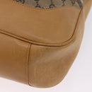GUCCI GG Canvas Bamboo Sherry Line Bag 2way Beige Gold 001 4058 Auth 193968-16