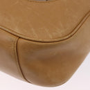 GUCCI GG Canvas Bamboo Sherry Line Bag 2way Beige Gold 001 4058 Auth 193968-10