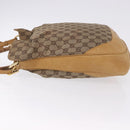 GUCCI GG Canvas Bamboo Sherry Line Bag 2way Beige Gold 001 4058 Auth 193968-4