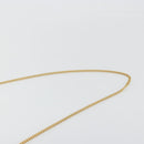 Christian Dior Chain Shoulder Bag Leather Green Gold Auth 193969-8