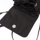 PRADA Backpack Nylon Black Silver Auth 193971-17