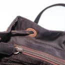 PRADA Backpack Nylon Black Silver Auth 193971-22