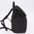 PRADA Backpack Nylon Black Silver Auth 193971-5