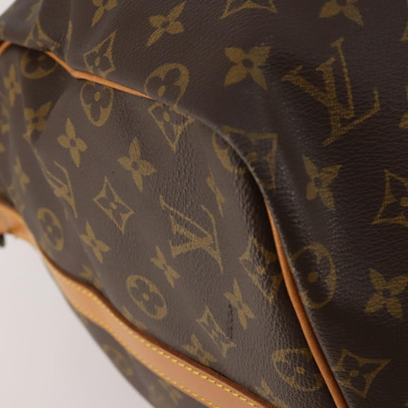 LOUIS VUITTON Monogram Keepall Bandouliere 55 Boston Bag M41414 LV Auth 193973