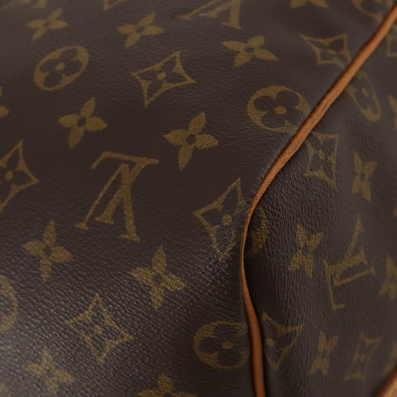 LOUIS VUITTON Monogram Keepall Bandouliere 55 Boston Bag M41414 LV Auth 193973
