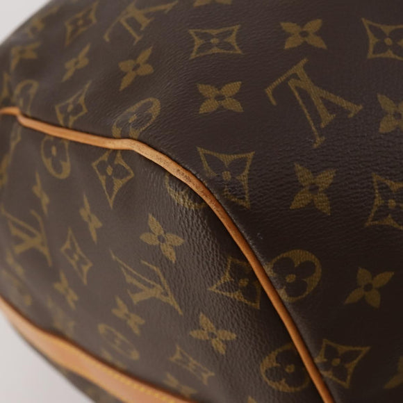 LOUIS VUITTON Monogram Keepall Bandouliere 55 Boston Bag M41414 LV Auth 193973
