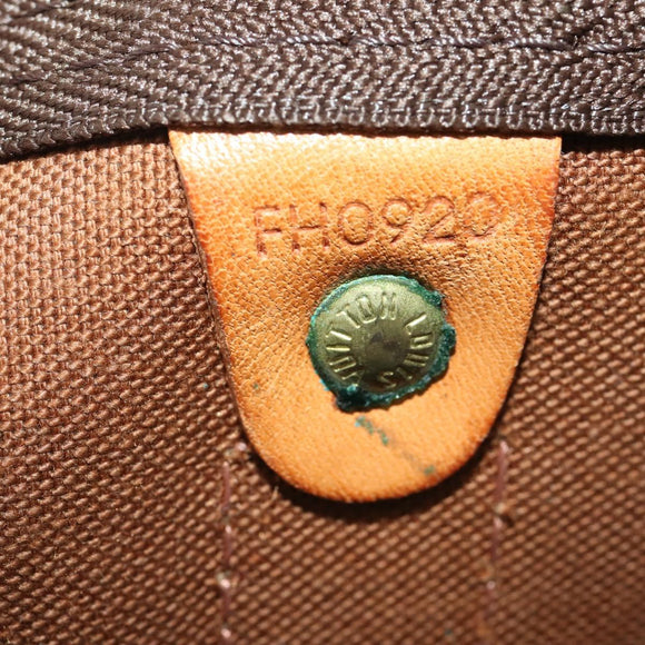LOUIS VUITTON Monogram Keepall Bandouliere 55 Boston Bag M41414 LV Auth 193973