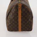 LOUIS VUITTON Monogram Keepall Bandouliere 55 Boston Bag M41414 LV Auth 193973-3