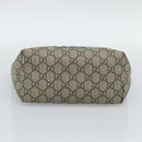GUCCI GG Supreme Children's Hand Bag PVC Beige Silver 410812 Auth 193974-5