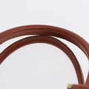 MCM Vicetos Logogram Hand Bag PVC Leather 2way Brown Gold Auth 193981-9