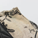 Miu Miu Tote Bag Canvas Beige Gold Auth 193986-10