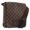LOUIS VUITTON Damier Ebene Brooklyn PM Shoulder Bag N51210 LV Auth 193987-1