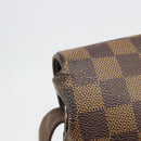 LOUIS VUITTON Damier Ebene Brooklyn PM Shoulder Bag N51210 LV Auth 193987-10