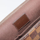 LOUIS VUITTON Damier Ebene Brooklyn PM Shoulder Bag N51210 LV Auth 193987-19