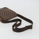 LOUIS VUITTON Damier Ebene Brooklyn PM Shoulder Bag N51210 LV Auth 193987-7