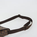 LOUIS VUITTON Damier Ebene Brooklyn PM Shoulder Bag N51210 LV Auth 193987-8
