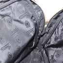 GUCCI GG Canvas Guccissima Bag Leather 2way Black Gold 201480 Auth 193998-21