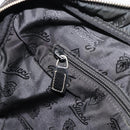GUCCI GG Canvas Guccissima Bag Leather 2way Black Gold 201480 Auth 193998-22