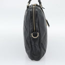 GUCCI GG Canvas Guccissima Bag Leather 2way Black Gold 201480 Auth 193998-3