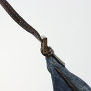 FENDI Hand Bag Denim Blue Auth 194002-17