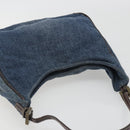 FENDI Hand Bag Denim Blue Auth 194002-6