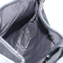 GUCCI Jackie Hand Bag Suede Black Silver 001 3346 Auth 194007-19