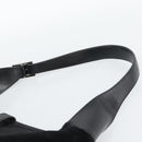 GUCCI Jackie Hand Bag Suede Black Silver 001 3346 Auth 194007-8
