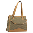 GUCCI GG Canvas Hand Bag Beige Gold 002 2854 0305 Auth 194010-1