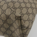 GUCCI GG Supreme Tote Bag PVC Beige 211137 Auth 194013-12