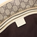 GUCCI GG Supreme Tote Bag PVC Beige 211137 Auth 194013-16