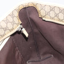 GUCCI GG Supreme Tote Bag PVC Beige 211137 Auth 194013-18