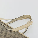 GUCCI GG Supreme Tote Bag PVC Beige 211137 Auth 194013-8
