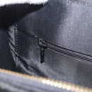SAINT LAURENT Tote Bag Leather Black Gold Auth 194015-19
