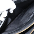 SAINT LAURENT Tote Bag Leather Black Gold Auth 194015-22