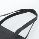 SAINT LAURENT Tote Bag Leather Black Gold Auth 194015-8