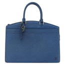 LOUIS VUITTON Epi Riviera Hand Bag Blue M48185 LV Auth 194016-13