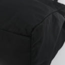PRADA Hand Bag Nylon Black Silver Auth 194017-10