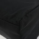 PRADA Hand Bag Nylon Black Silver Auth 194017-12