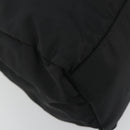 PRADA Hand Bag Nylon Black Silver Auth 194017-13