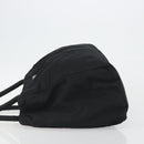 PRADA Hand Bag Nylon Black Silver Auth 194017-5