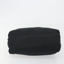 PRADA Hand Bag Nylon Black Silver Auth 194017-9