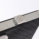 LOUIS VUITTON Monogram Satin Ange GM Hand Bag Black M92100 LV Auth 194018-13