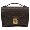 LOUIS VUITTON Monogram Monceau 28 Hand Bag M51185 LV Auth 194022-13