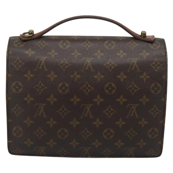 LOUIS VUITTON Monogram Monceau 28 Hand Bag M51185 LV Auth 194022