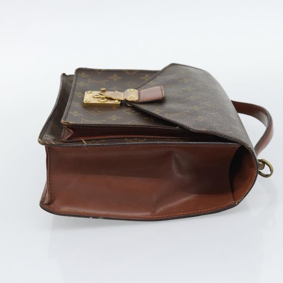 LOUIS VUITTON Monogram Monceau 28 Hand Bag M51185 LV Auth 194022