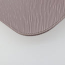 LOUIS VUITTON Epi Pochette De Mirune Pouch Lilac M5262B LV Auth 194024V-15