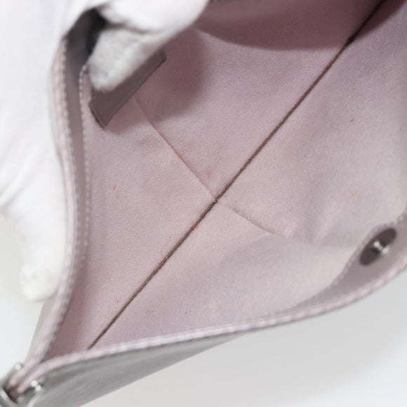 LOUIS VUITTON Epi Pochette De Mirune Pouch Lilac M5262B LV Auth 194024V