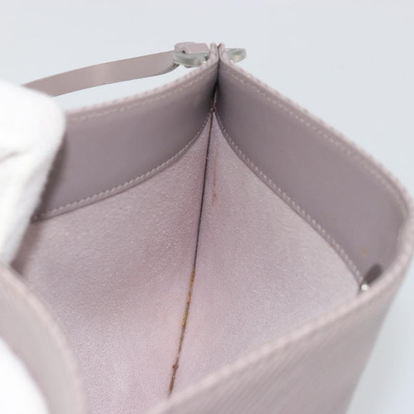 LOUIS VUITTON Epi Pochette De Mirune Pouch Lilac M5262B LV Auth 194024V